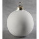 Ceramic Bisque Round Ball Ornament - 4 inch